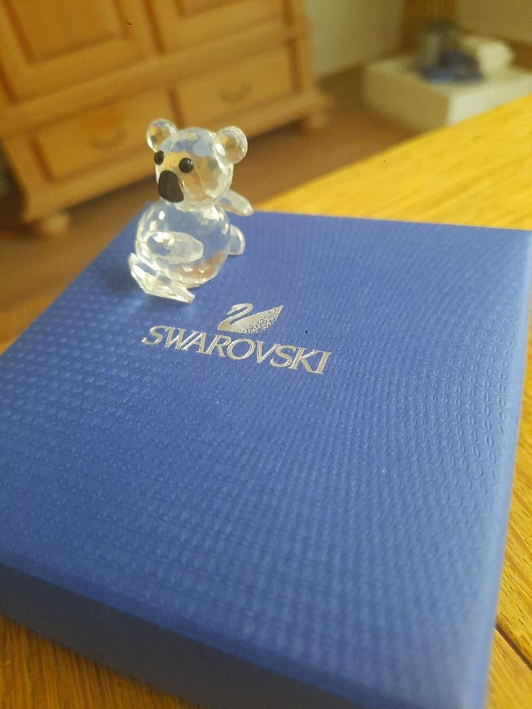 Swarovski. Koala beertje in box., Ophalen, Zo goed als nieuw, Figuurtje