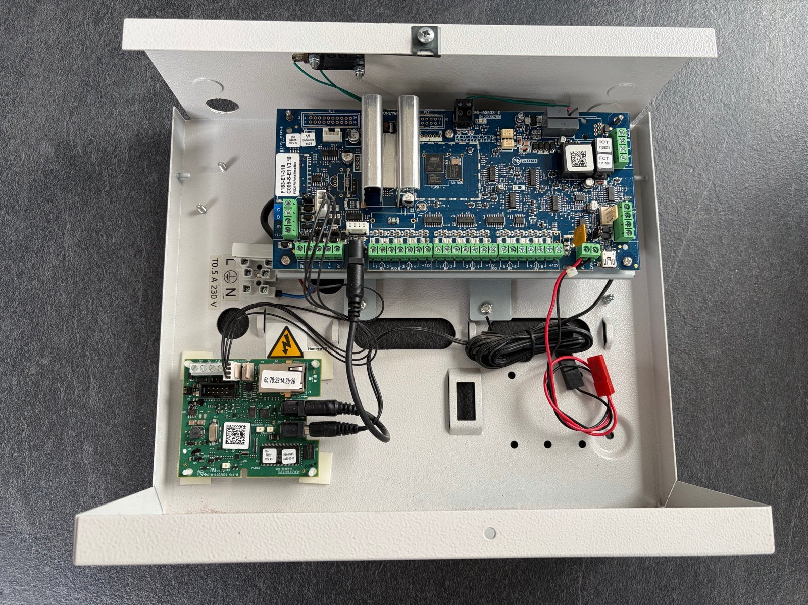 Honeywell Galaxy Flex 3 Alarmsysteem met 2x MK7 en internet, Ophalen of Verzenden, Gebruikt, Compleet systeem, Overige soorten
