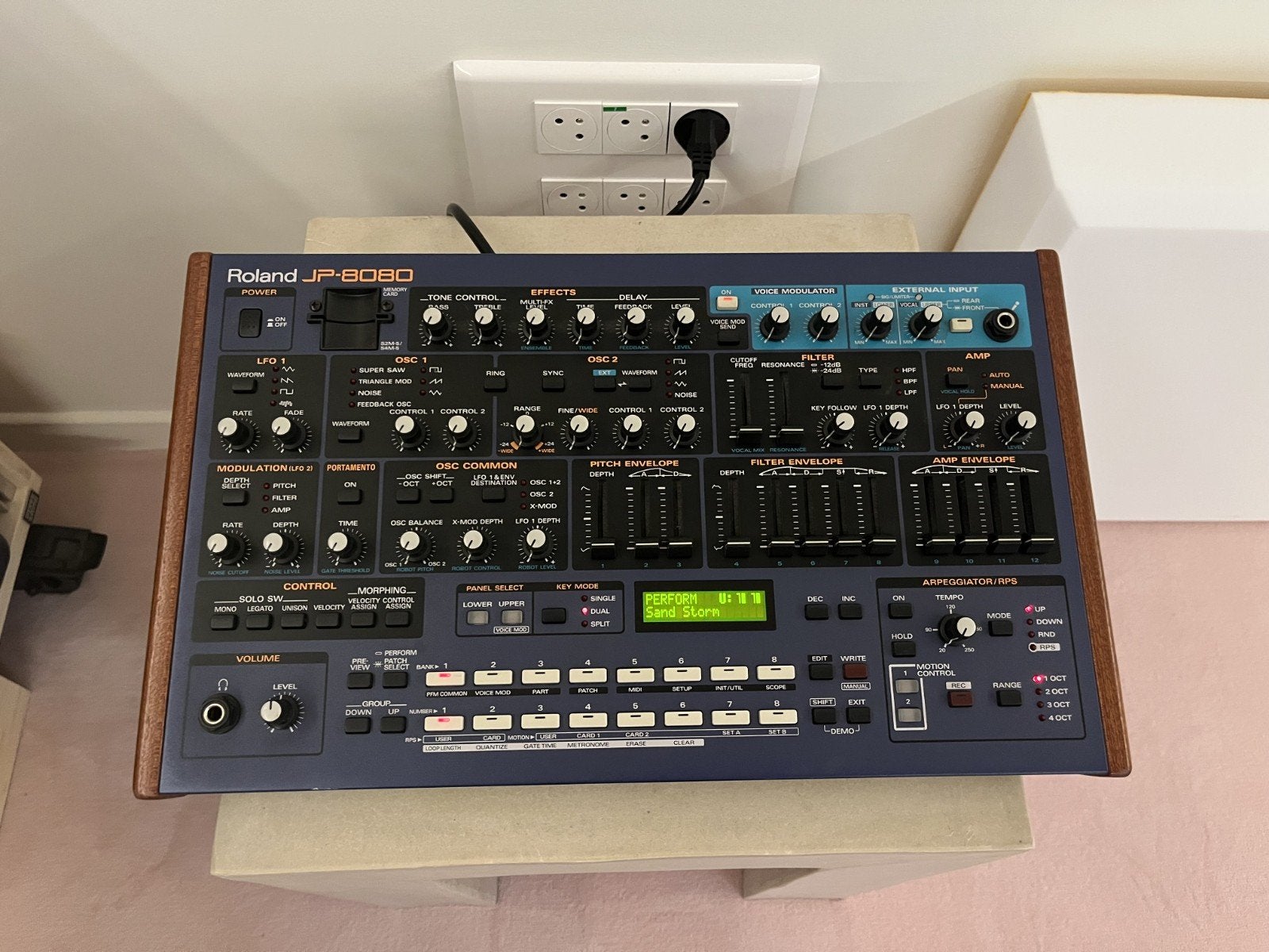 Roland JP-8080 Synthesizer Module - Geen geluid, Muziek en Instrumenten, Synthesizers, Gebruikt, Roland, Met midi-aansluiting