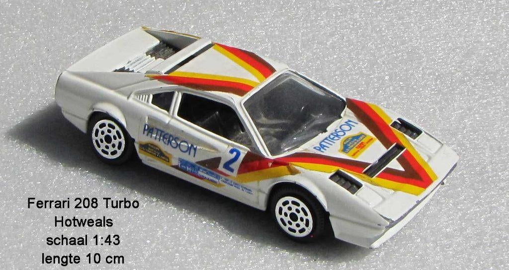 Ferrari 208 Turbo  1:43, Hobby en Vrije tijd, Modelauto's | 1:43, Zo goed als nieuw, Auto, Overige merken, Ophalen of Verzenden
