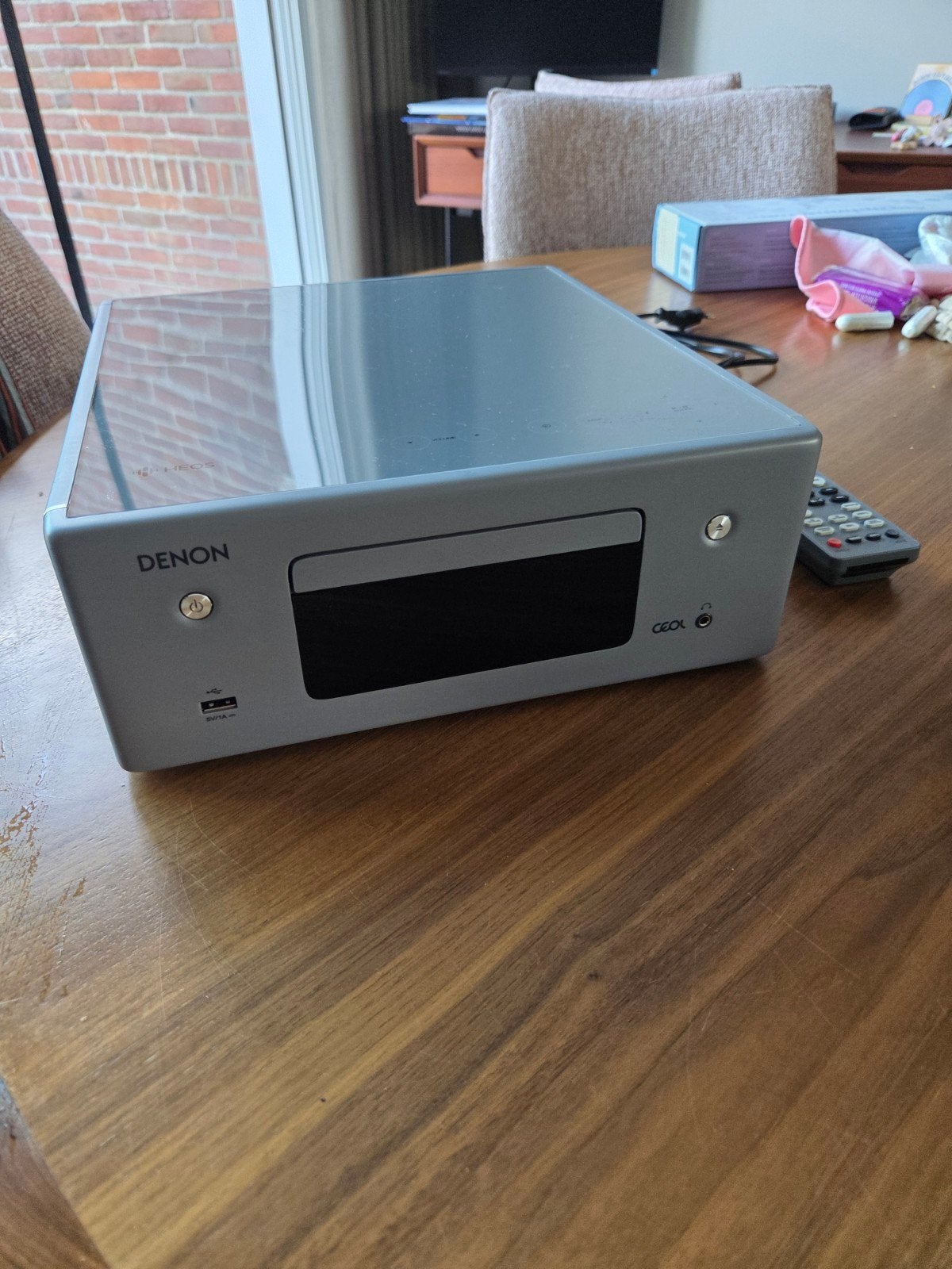 Denon CEOL RCD-N10 Netwerk CD-Receiver, Audio, Tv en Foto, Stereo-sets, Ophalen of Verzenden, Zo goed als nieuw, Tuner of Radio