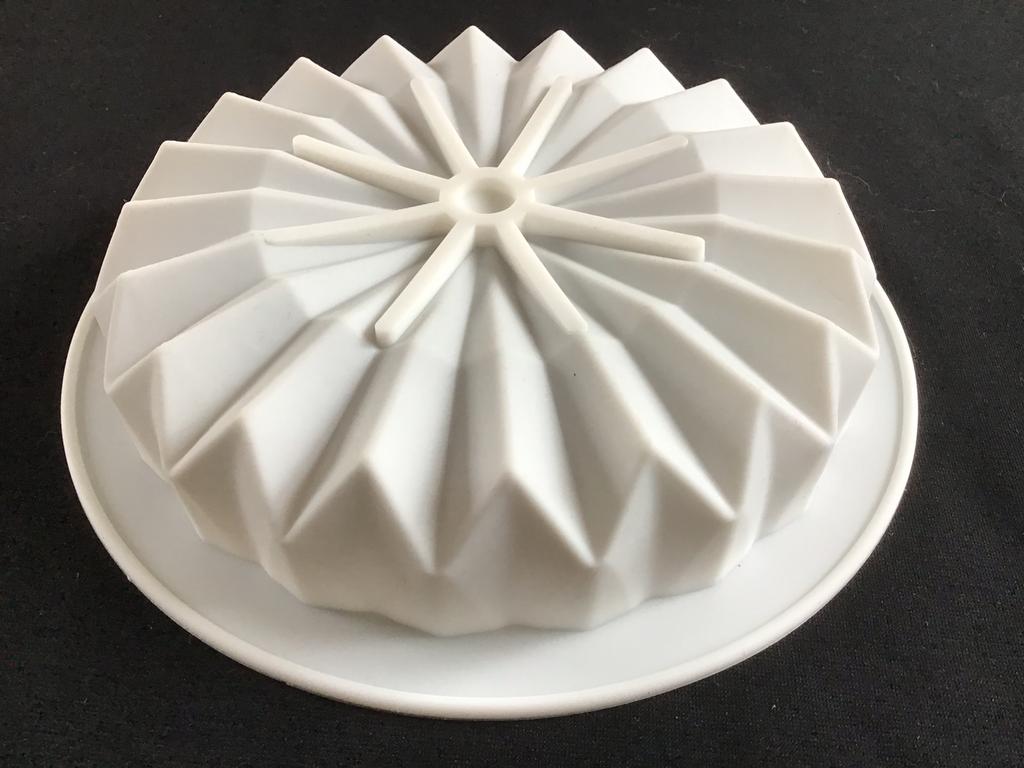 Siliconen taartvorm mal diamant cakevorm bakvorm vorm 5.5 dl, Ophalen of Verzenden, Nieuw, Taarten, Bakvorm