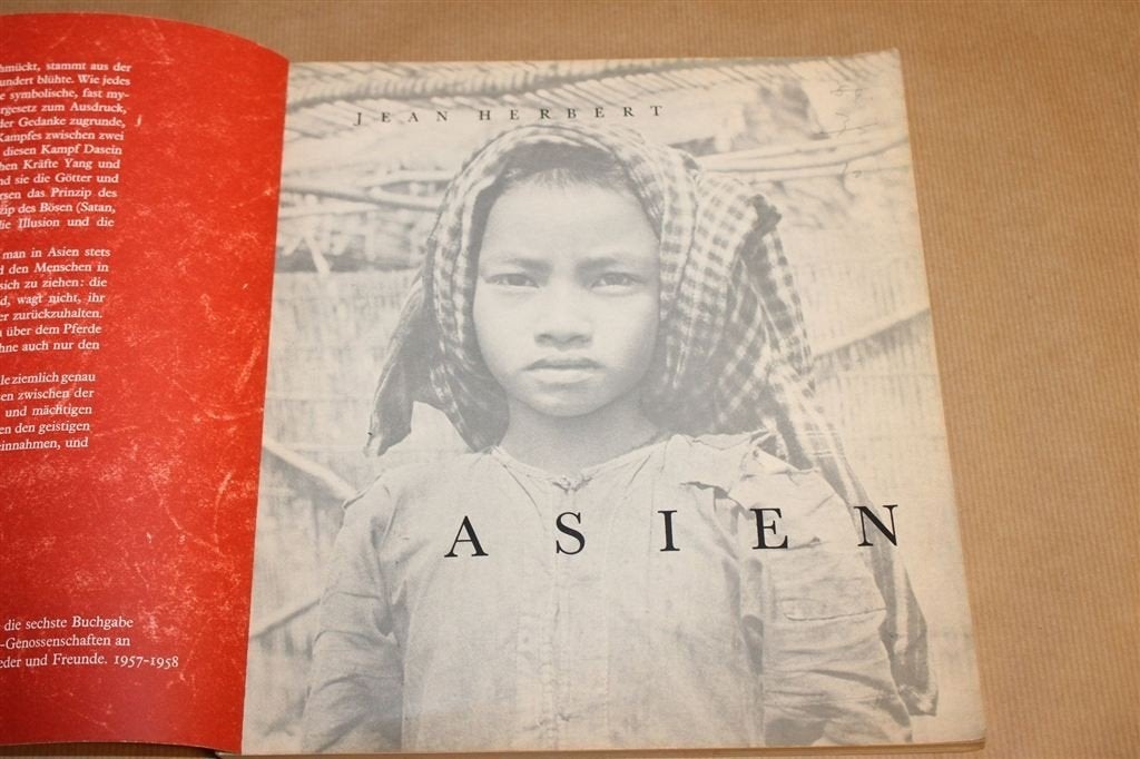 Asien — Cultuur & Reizen, Vintage Boek 1957 [DE], Ophalen of Verzenden, Gelezen, Azië