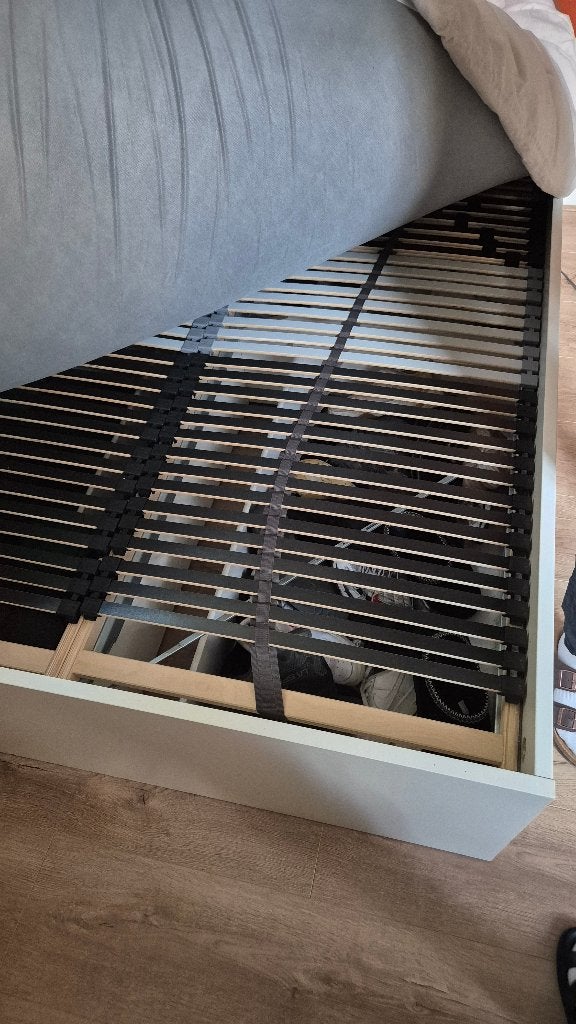 Lattenbodem IKEA 70x200 twee stuks, Ophalen, Zo goed als nieuw, 200 cm, Hout
