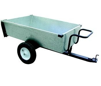 AANHANGWAGEN Gegalv. voor achter zitmaaier of kleine tractor, Ophalen, Nieuw, 50 cm of meer