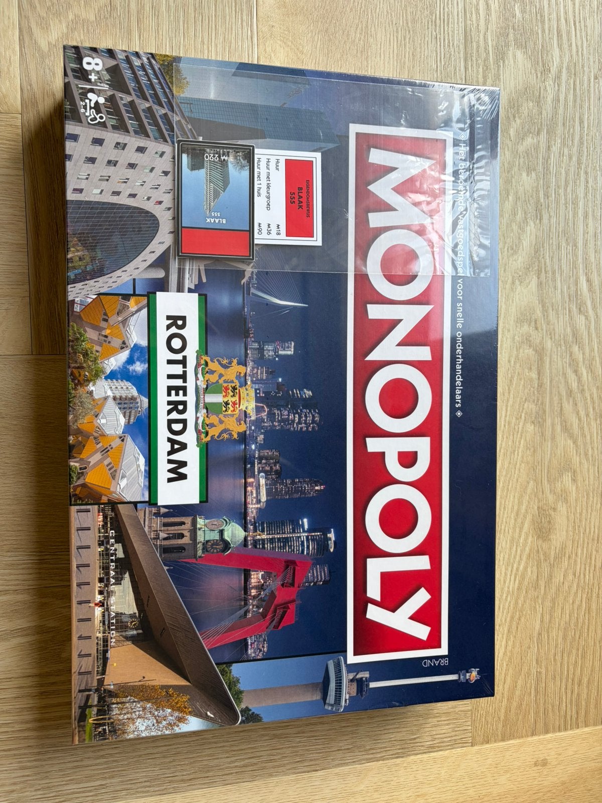 Monopoly - Rotterdam editie, Hobby en Vrije tijd, Een of twee spelers, Ophalen of Verzenden, Nieuw