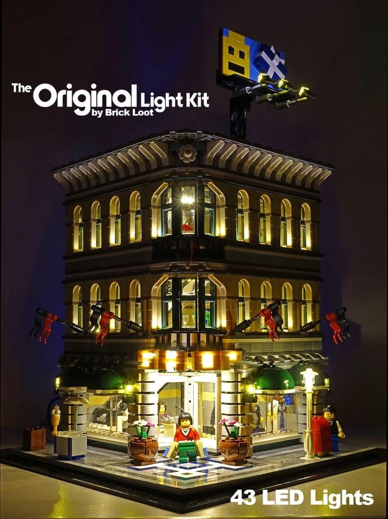 Verlichtingsset voor 10211 Grand Emporium LED verlichting, Ophalen of Verzenden, Nieuw, Overige merken