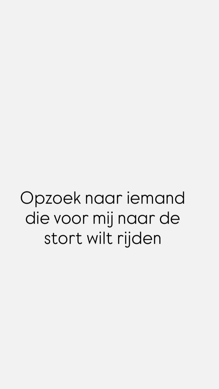 Opzoek naar iemand die voor mij naar dr stort kan rijden, Eén persoon, Cadeaubon