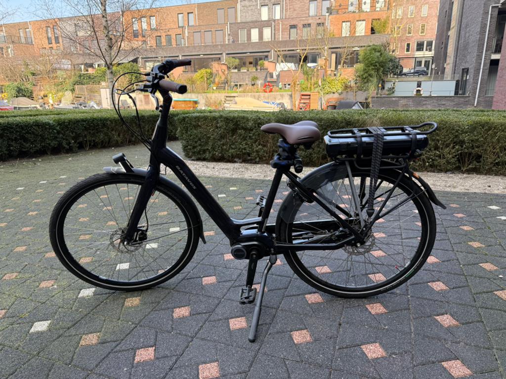 Batavus Finez E-go 500wh, Fietsen en Brommers, Elektrische fietsen, Ophalen, Batavus, Zo goed als nieuw, 47 tot 51 cm
