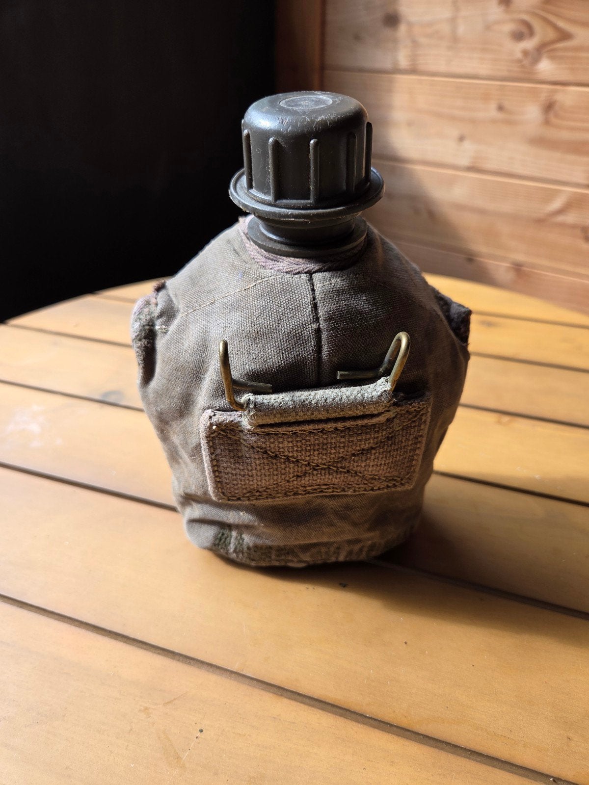Originele KL Veldfles met Canvas Hoes (Jaren '80), Verzamelen, Ophalen of Verzenden, Landmacht, Nederland, Overige typen