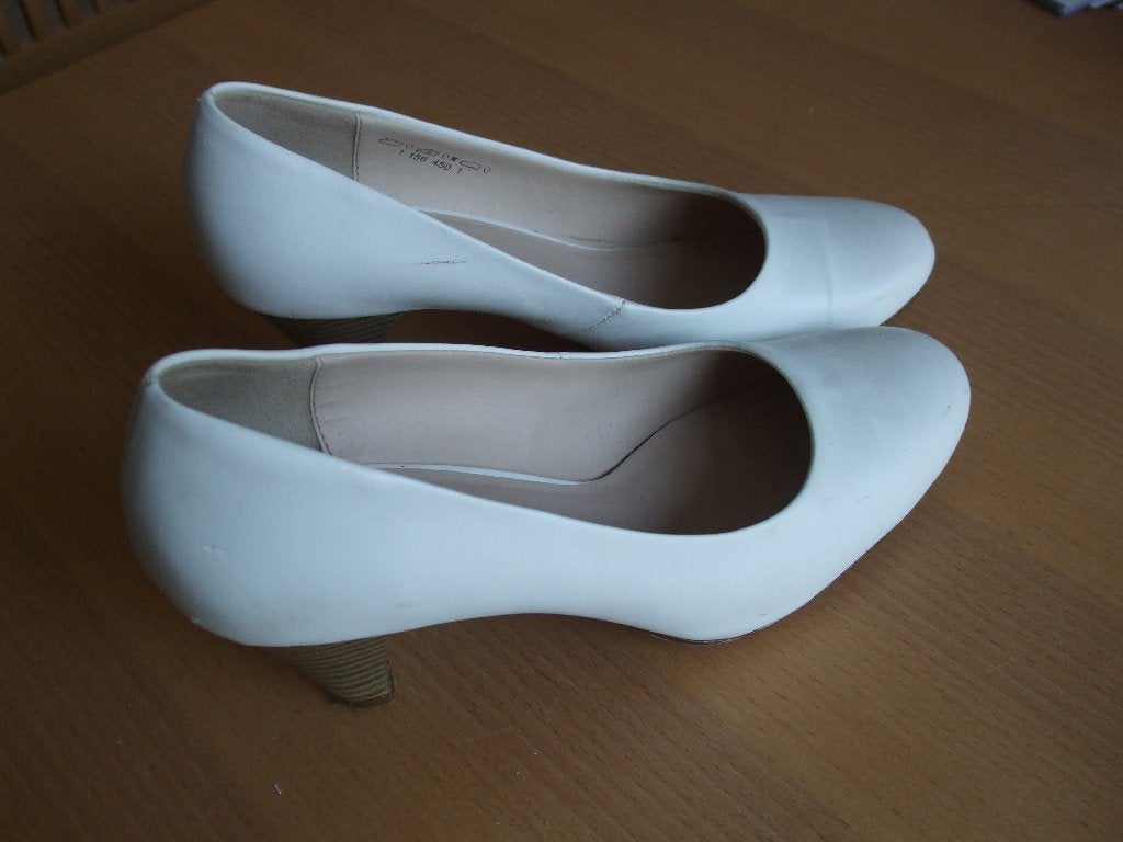 Te koop witte ballerina's.(nieuw)., Kleding | Dames, Schoenen, Wit, Nieuw, Ballerina's, Ophalen of Verzenden