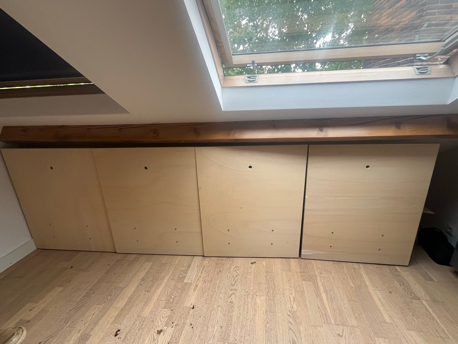 5 Underlayment Opbergbakken op Wielen met Voorplaat, Ophalen, Gebruikt