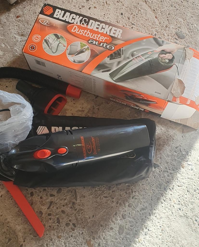 Black & Decker Dustbuster Auto 12V (alleen getest), Ophalen, Nieuw