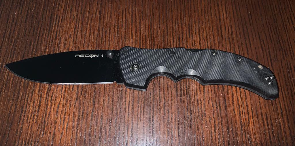 Cold steel recon 1 zakmes, Caravans en Kamperen, Ophalen of Verzenden, Zo goed als nieuw