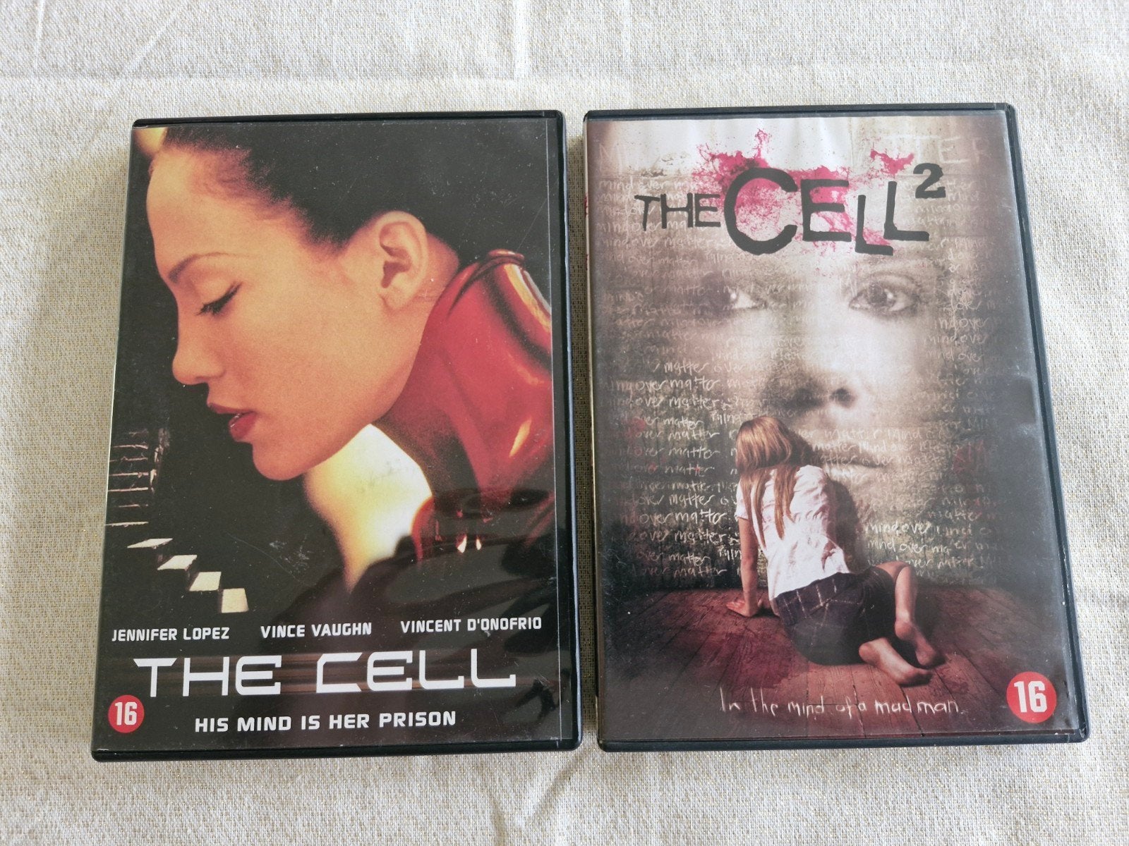 The Cell set, Horror, Engels, Vanaf 16 jaar, Nederlands