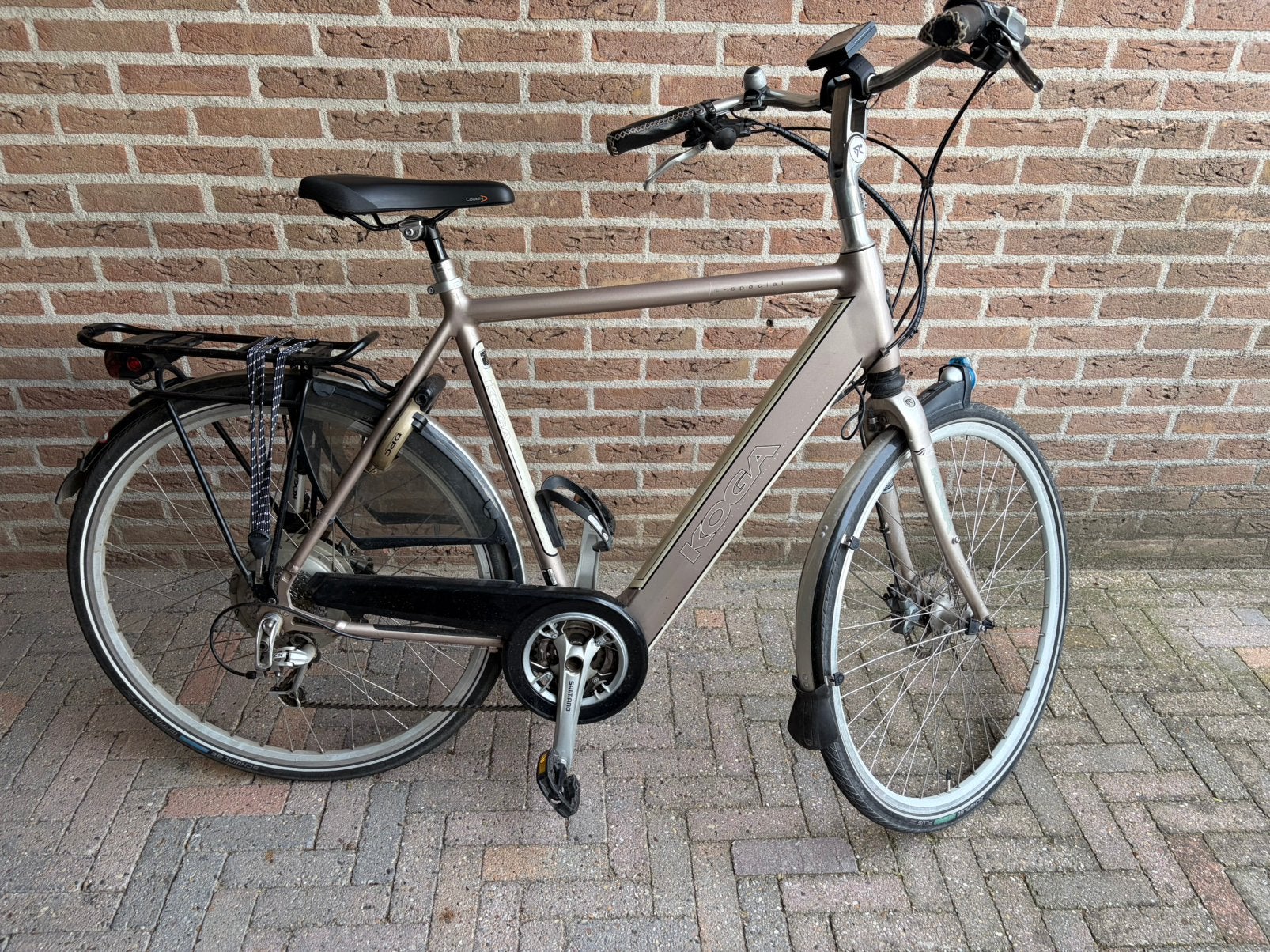 Elektrische fiets Koga heren framemaat 60, Gebruikt, 59 cm of meer, 50 km per accu of meer, Ophalen