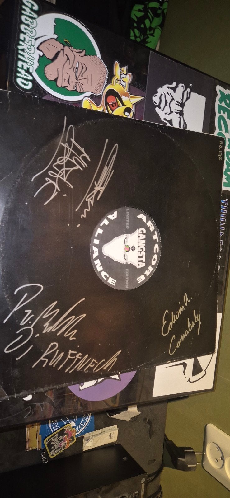 Gangsta Alliance Artcore Limited Edition gesigneerd, LP, Gebruikt, Limited edition, Ophalen of Verzenden