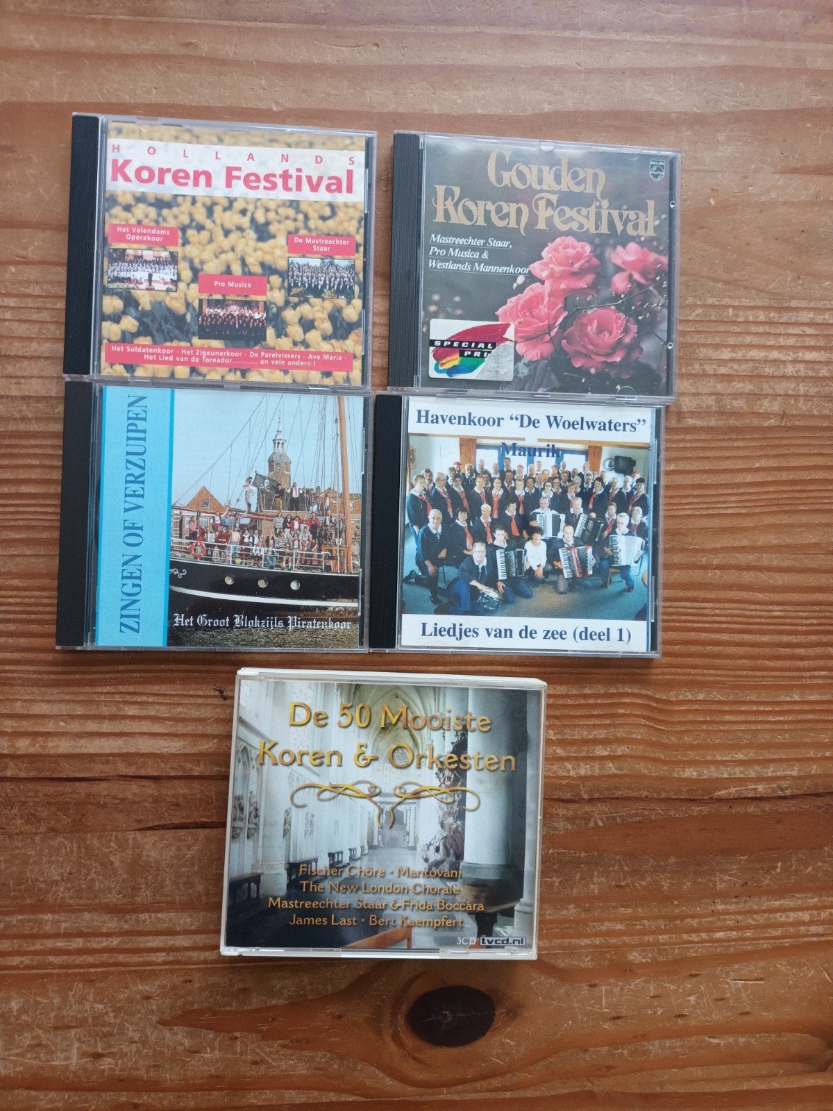 Diverse Koor & Orkest CD's - Hollands & Gouden Koor Festival, Ophalen of Verzenden, Gebruikt