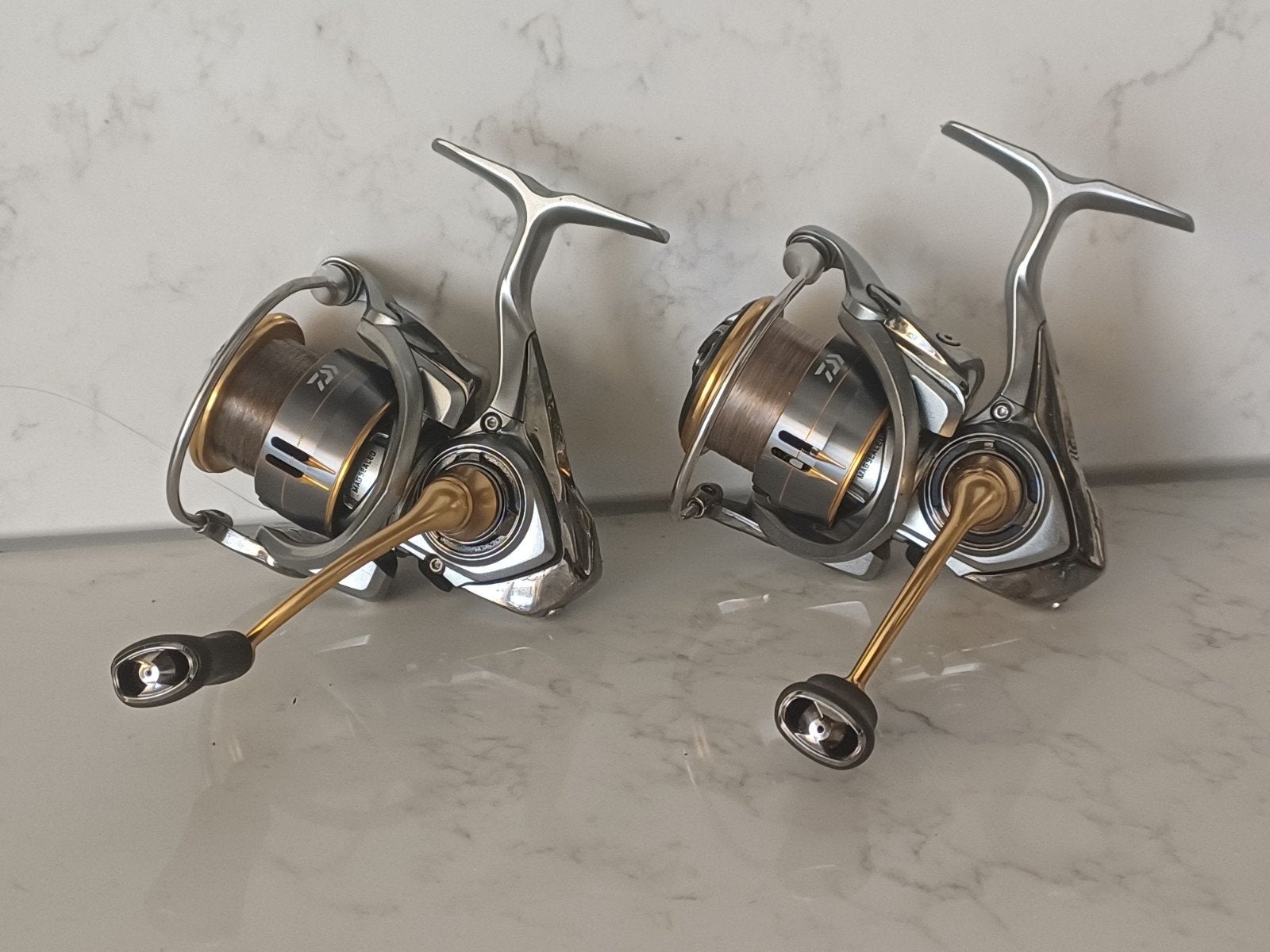 2x Daiwa Freams 2500D, Ophalen of Verzenden, Gebruikt, Molen