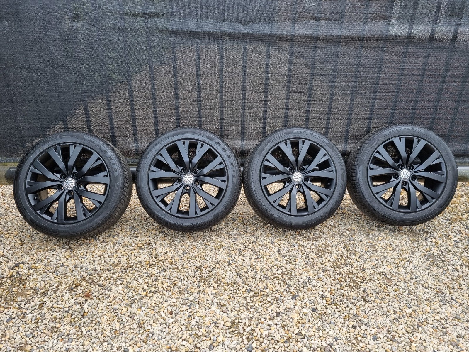 Originele VW Transporter T5/T6 Borbet 18 inch velgen/banden, Auto-onderdelen, Banden en Velgen, 18 inch, 255 mm, Banden en Velgen