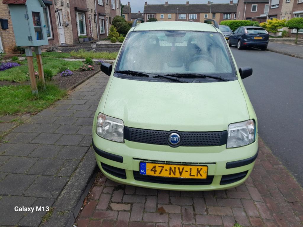 Fiat Panda 1.1 40KW 2004 Groen, Voorwielaandrijving, Stof, 54 pk, 4 stoelen
