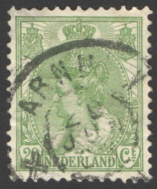 Nederland NVPH nr 68 gestempeld, Postzegels en Munten, Ophalen of Verzenden, T/m 1940, Gestempeld