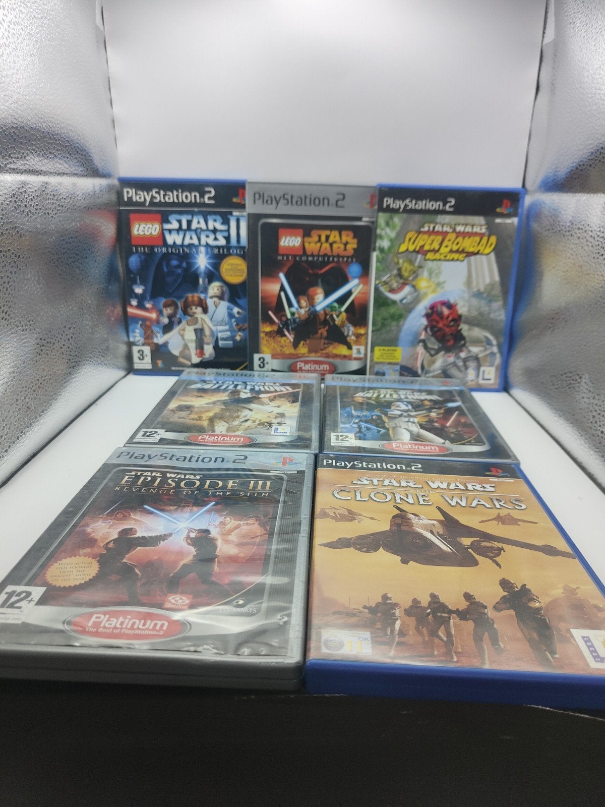 Star Wars PS2 Games Collectie, Avontuur en Actie, Gebruikt, LucasArts, 1 speler