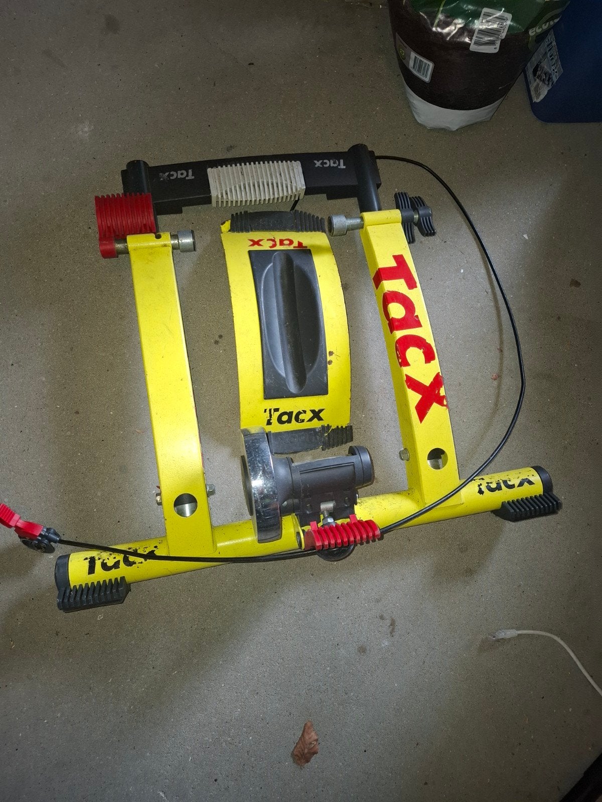 Tacx trainer rollerbank, Ophalen, Gebruikt
