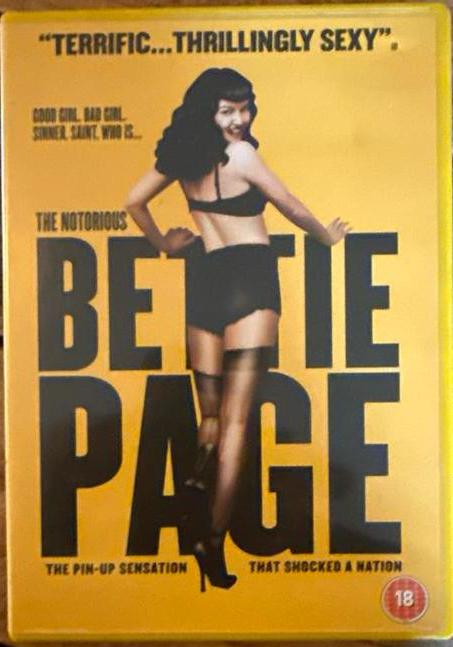 The Notorious Bettie Page DVD, Vanaf 16 jaar, Ophalen of Verzenden, Gebruikt, Drama