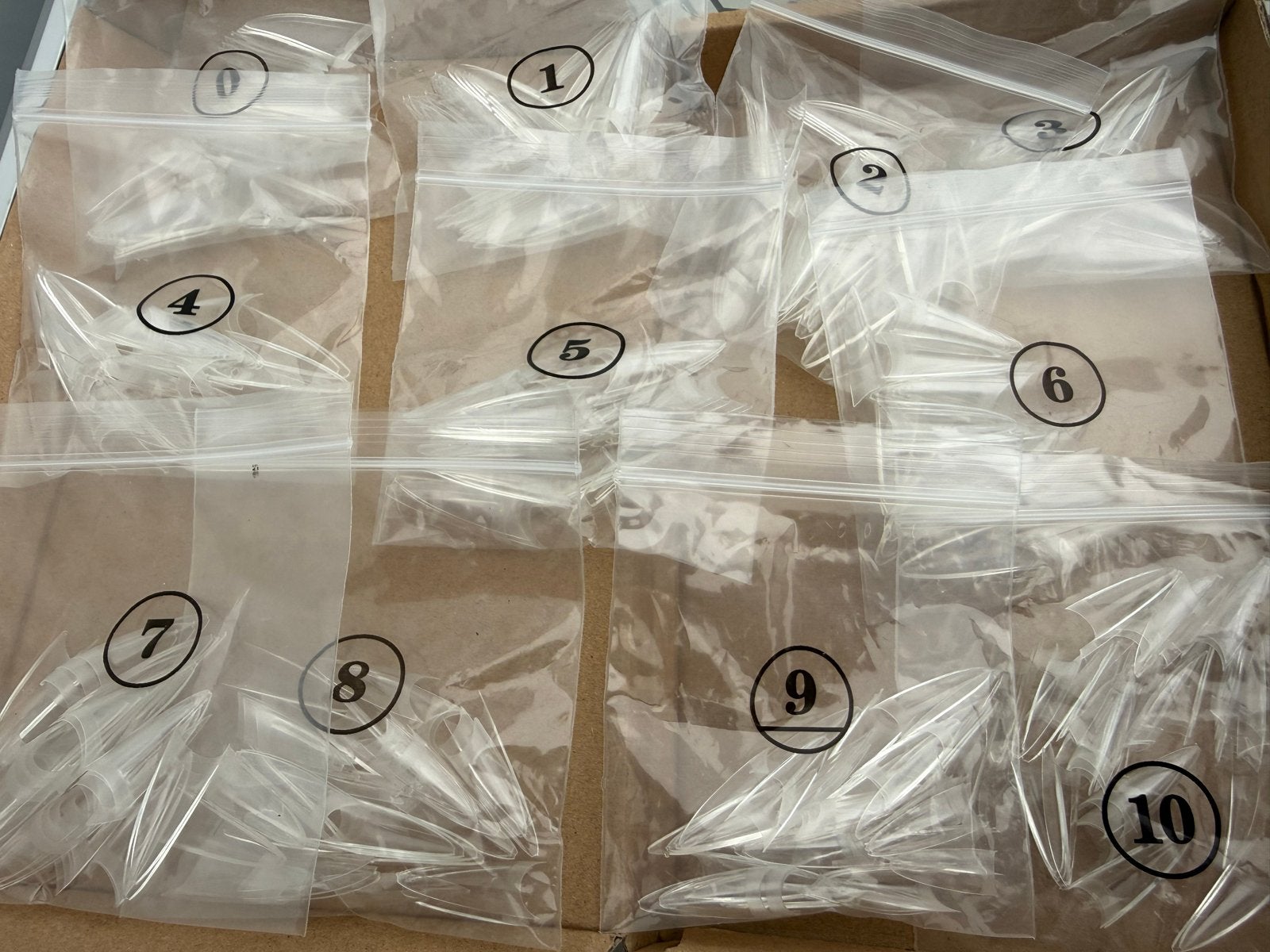 Nep nagels - Diverse maten, Ophalen of Verzenden, Nieuw, Overige typen