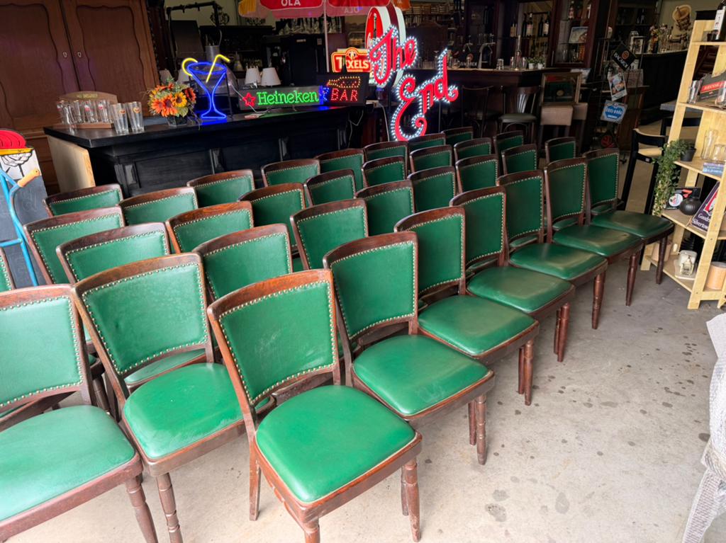 Bistro cafe stoelen retro klassiek vintage mancave antiek, Ophalen of Verzenden