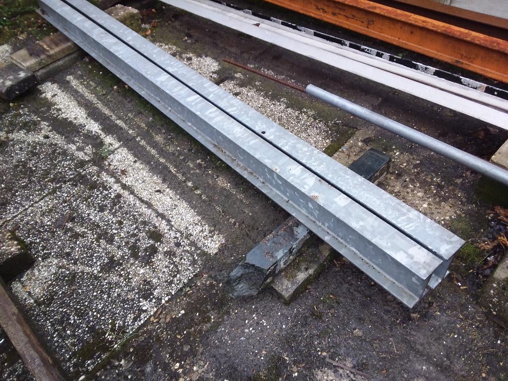 Stalen balken en hoeklijn, Ophalen, Gebruikt, IJzer