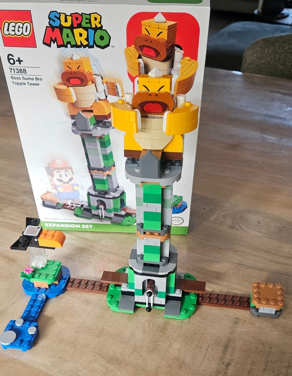 LEGO Super Mario 71388 Boss Sumo Bro Topple Tower, Ophalen of Verzenden