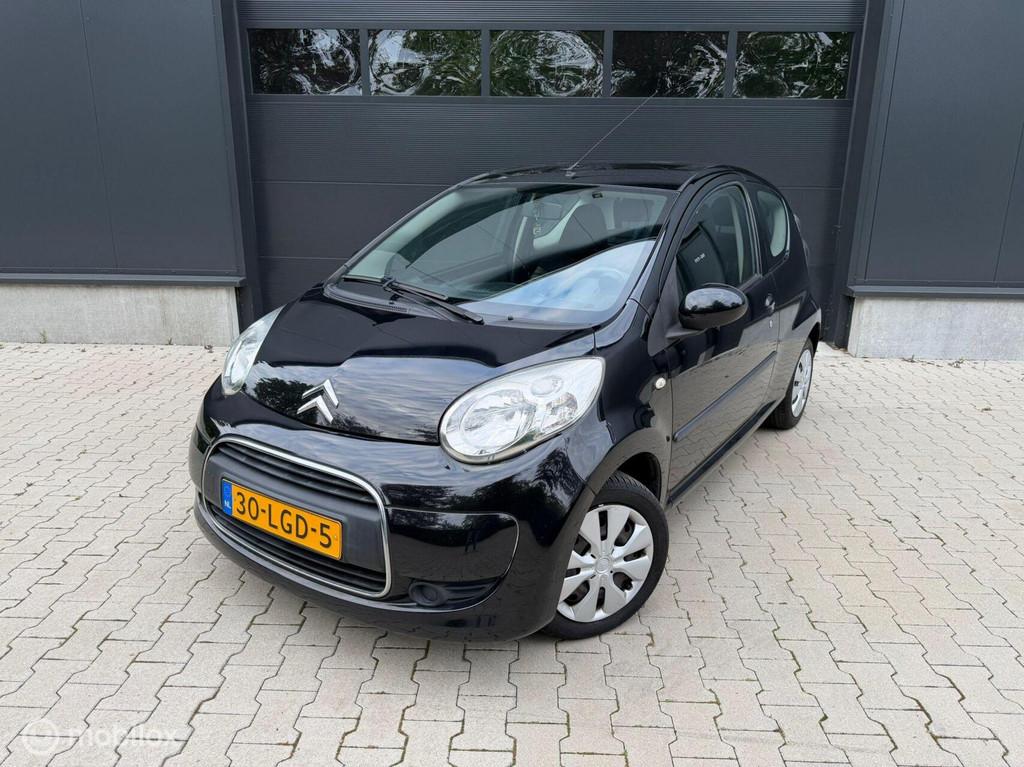 Citroen C1 1.0-12V Ambiance Airco Elektr Ramen APK 03/27, Voorwielaandrijving, Stof, Gebruikt, Zwart