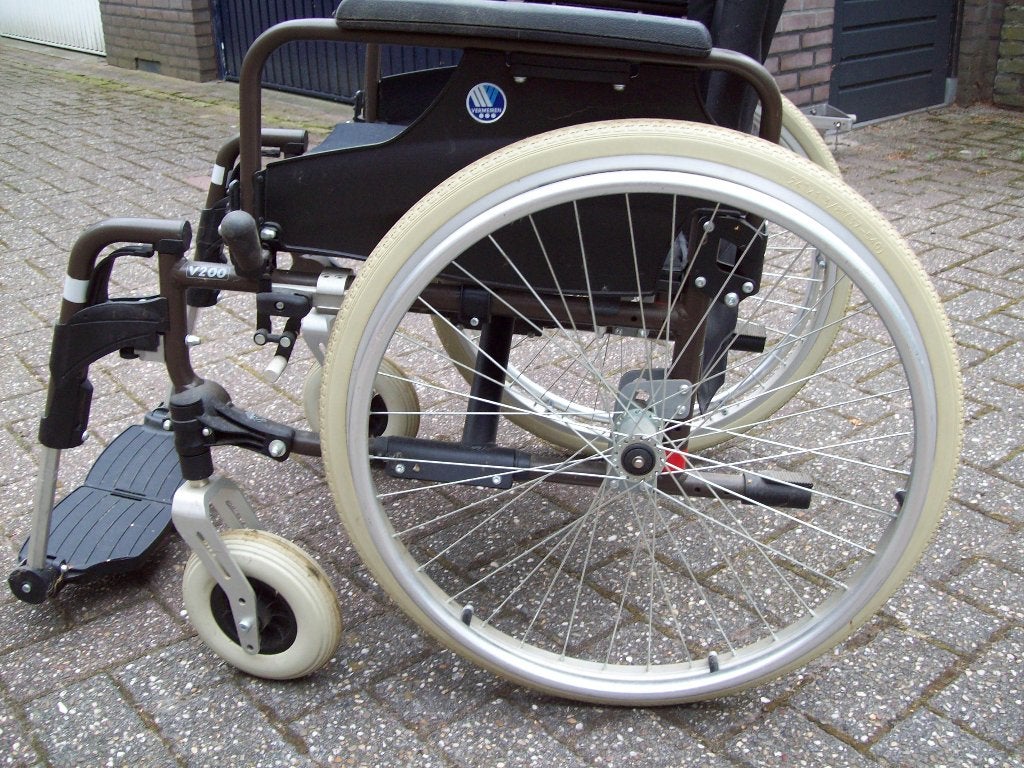 rolstoel-vermeiren.v200, Diversen, Rolstoelen, Ophalen, Inklapbaar, Gebruikt, Handbewogen rolstoel