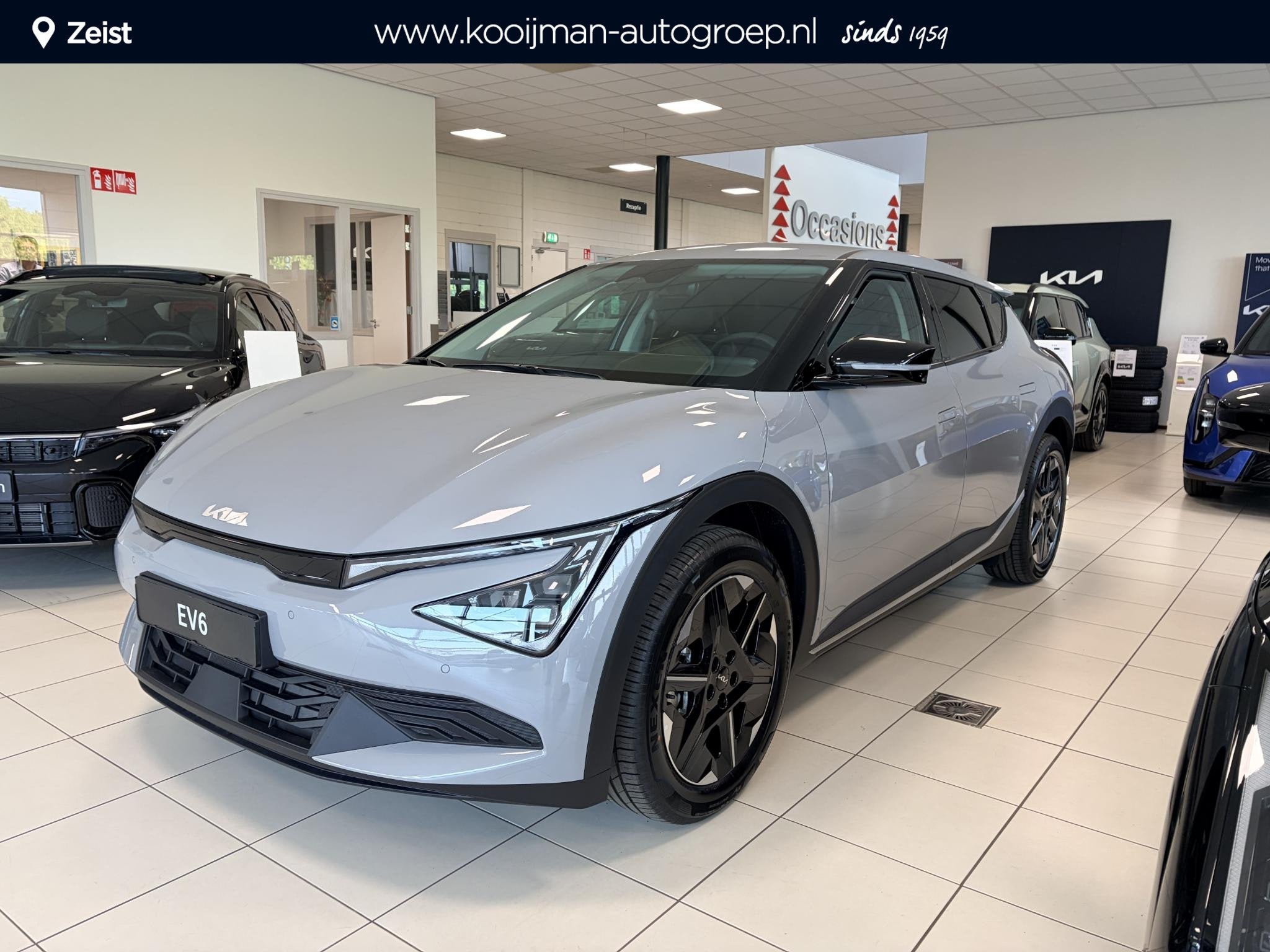 Kia EV6 Air 84 kWh | Direct uit voorraad leverbaar | Stoelve, Automaat, 228 pk, Achterwielaandrijving, 510 min