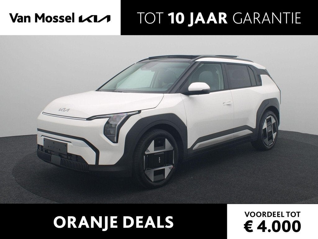 Kia EV3 Plus Advanced 58.3 kWh Stoel Stuur Verwarming | Navi, 1700 kg, Wit, 204 pk, SUV of Terreinwagen