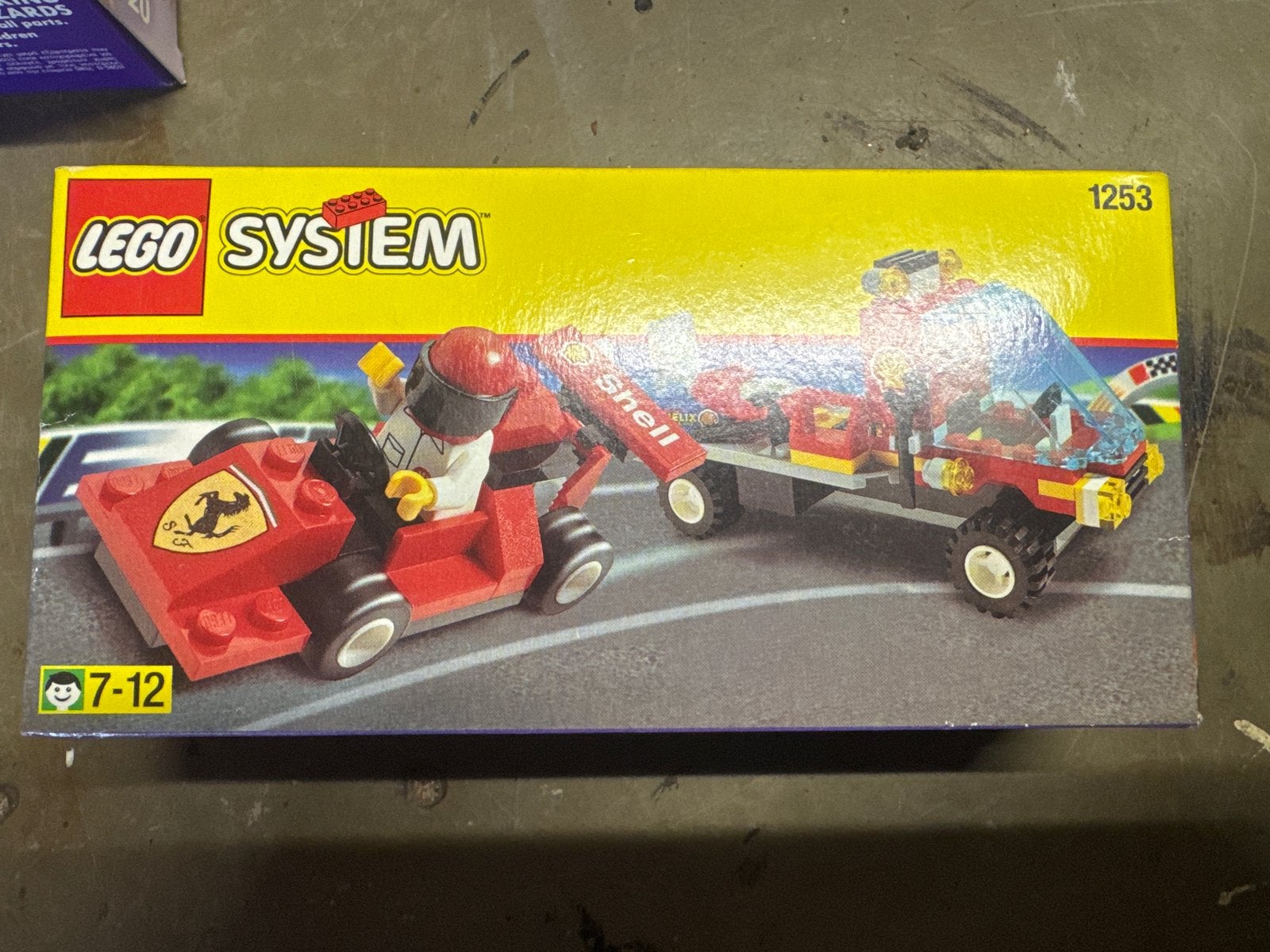 Lego System Shell Ferrari Formule 1 racewagen met trailer, Overige thema's, Lego, Nieuw, Ophalen of Verzenden