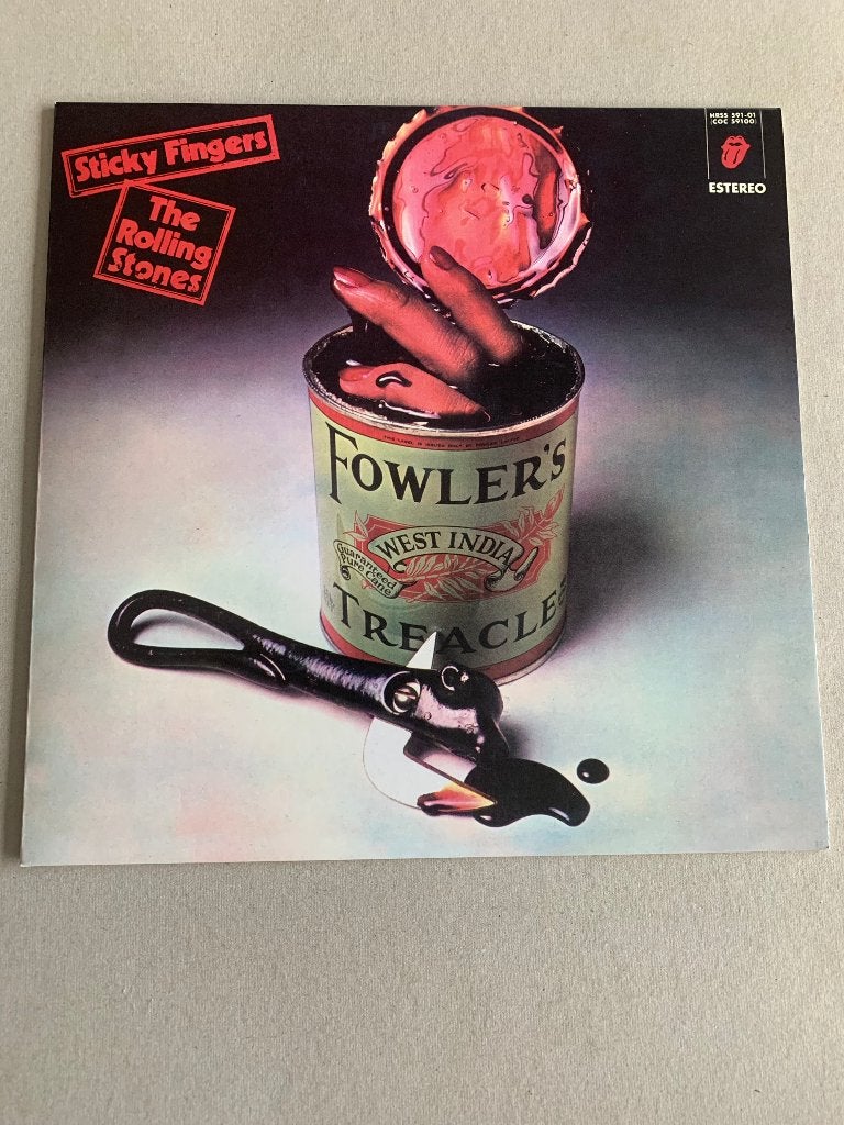 Rolling Stones - Sticky Fingers ( lp, Spaans), Cd's en Dvd's, Verzenden, Zo goed als nieuw, 12 inch, Poprock