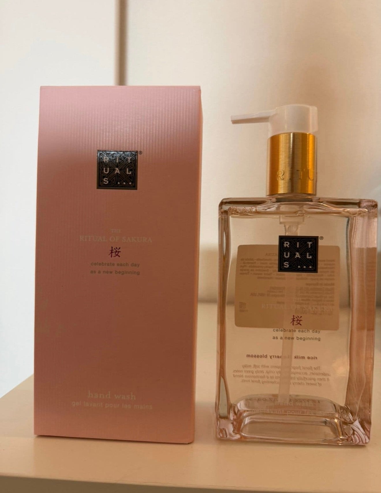 Nieuw Rituals Sakura hand wash hand zeep 300 ml g, Ophalen of Verzenden, Nieuw, Bad & Douche
