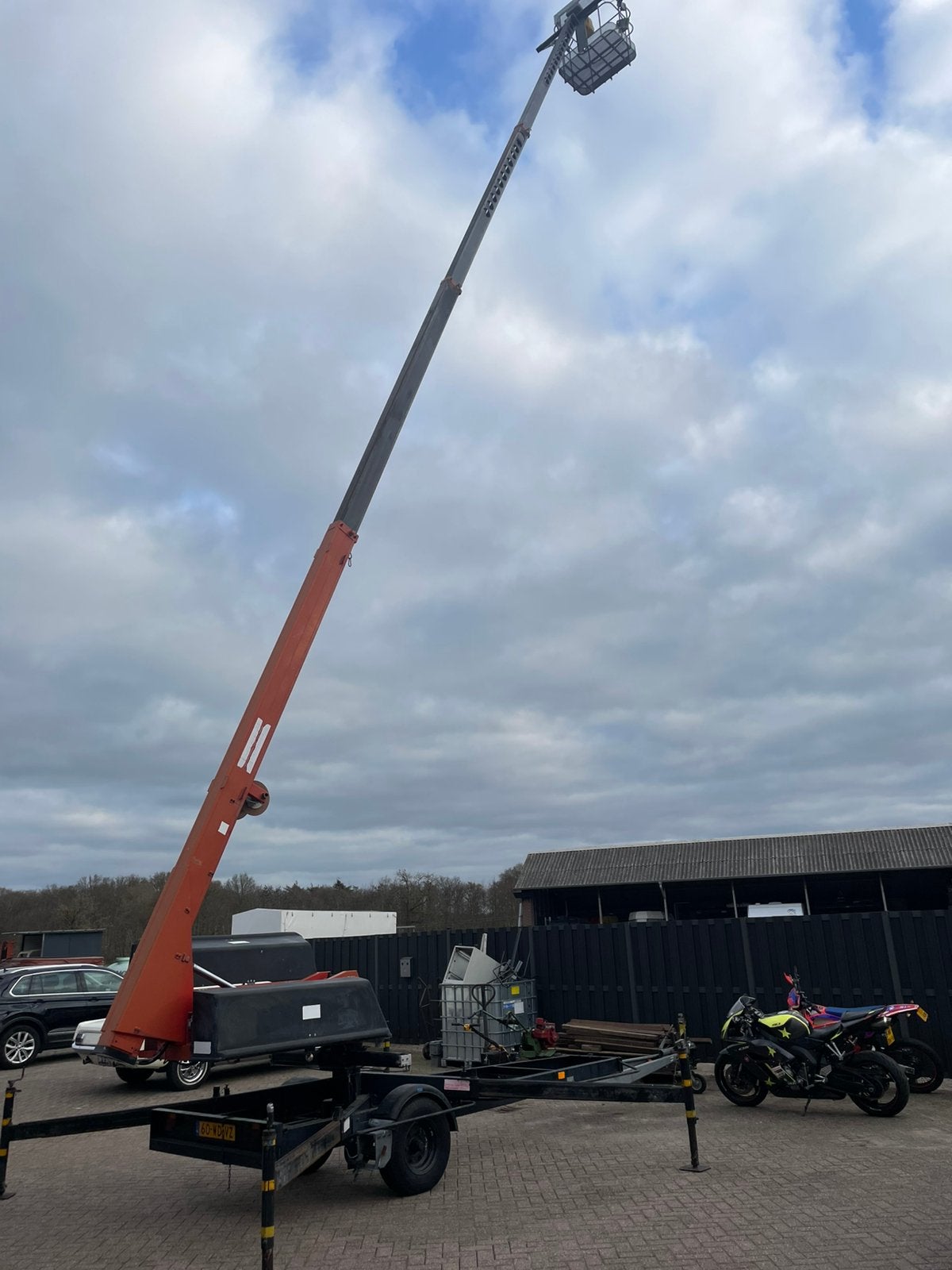 Te huur Aanhanger hoogwerker 20 m