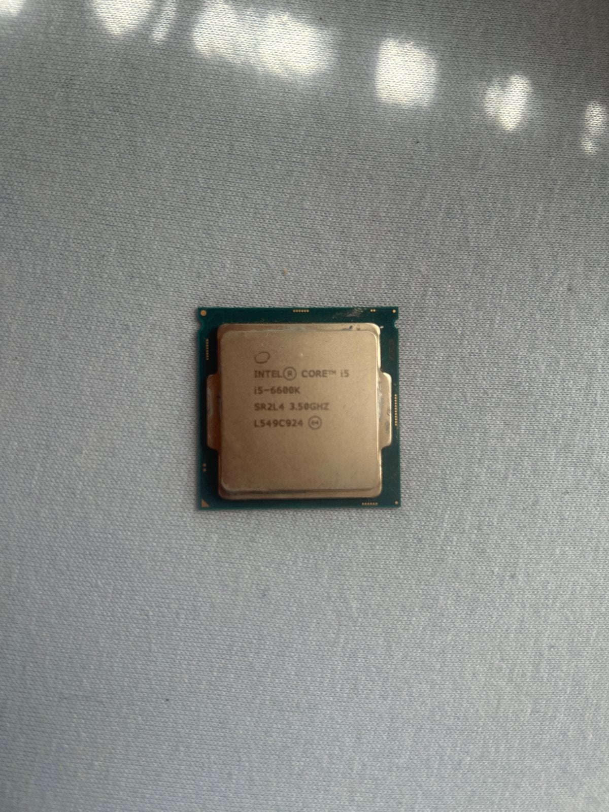 Intel Core i5-6600K SR2L 3.50GHz Processor, Computers en Software, Processors, Gebruikt, 4-core, 3 tot 4 Ghz, Ophalen