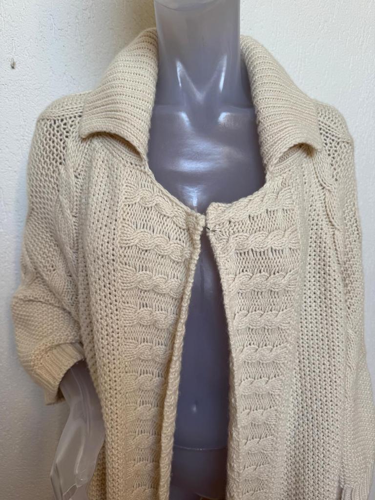 Max Mara alpaca wol mix vest - L, Verzenden, Zo goed als nieuw, Maat 38/40 (M), Wit