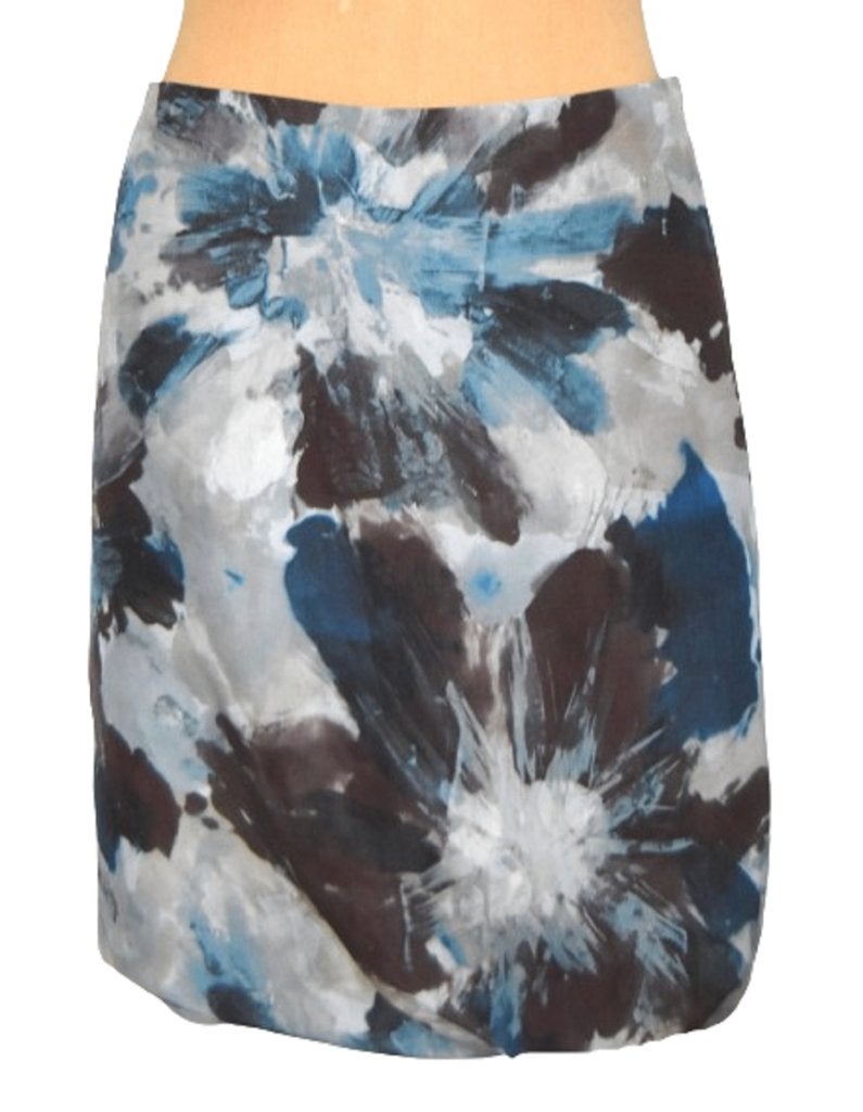 Nieuwe Pauw 100% zijde rok, rokje, floral, Mt. S, Kleding | Dames, Maat 38/40 (M), Pauw, Nieuw, Boven de knie