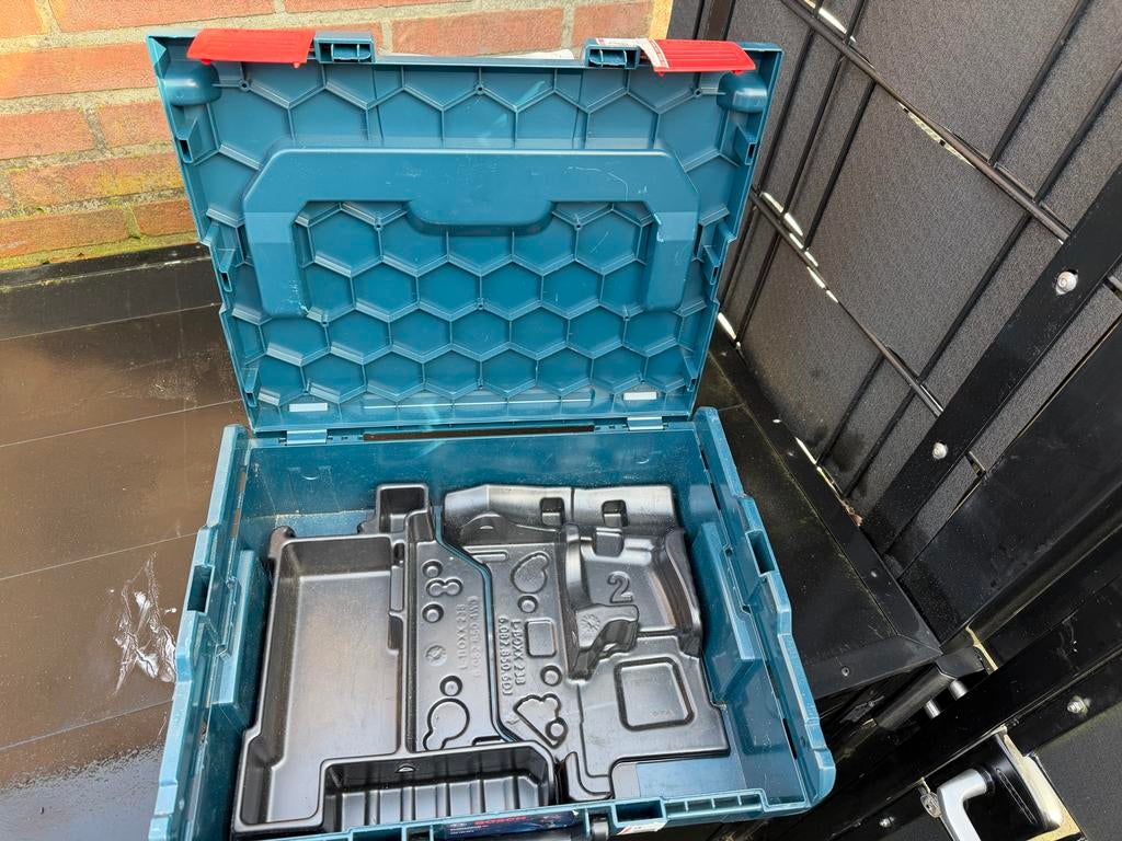 Alleen ophalen.2 x Lege Bosch L-BOXX 136 Gereedschapskoffer, Ophalen, Gebruikt