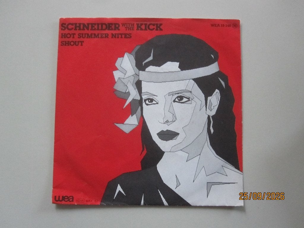 SCHNEIDER WITH THE KICK -  hot summer nites - 7", Gebruikt, 7 inch, Ophalen of Verzenden, Rock en Metal