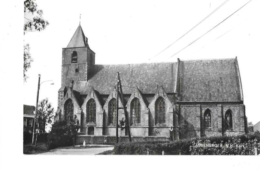 Abbenbroek, Ophalen of Verzenden, 1960 tot 1980, Ongelopen, Zuid-Holland