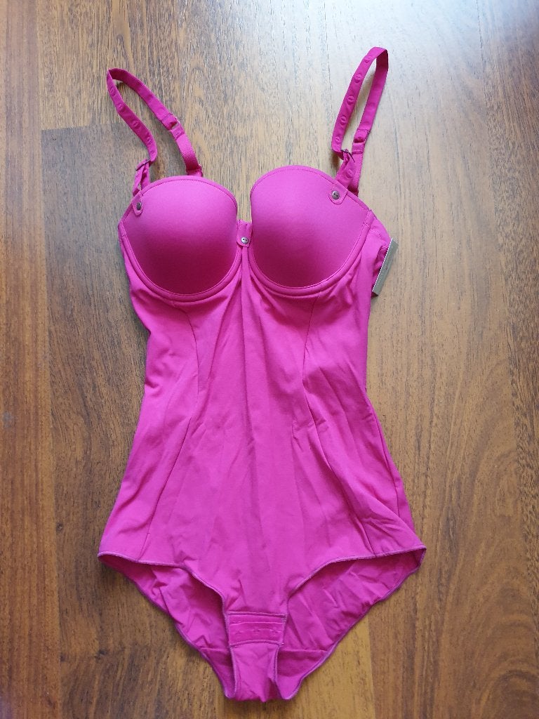 Nieuw - Marie Jo roze bodyshape body - 70B, Marie Jo, Ophalen of Verzenden, Roze, Body of Korset