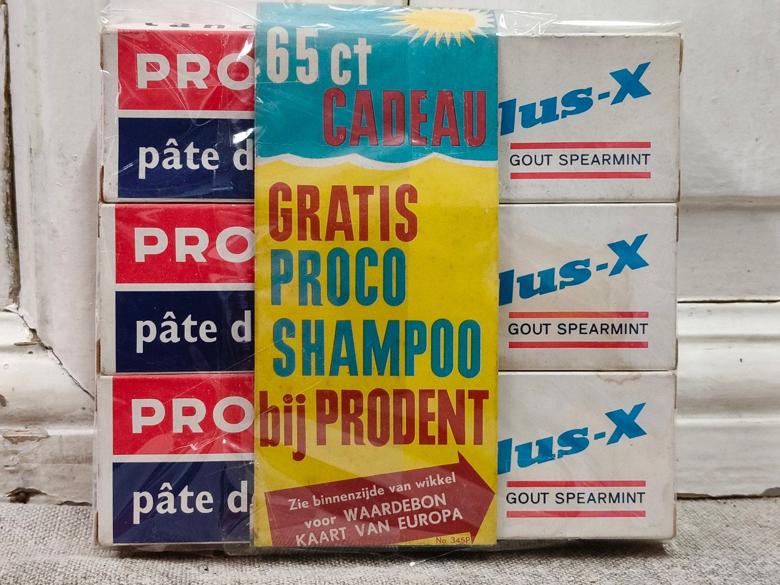 Set verpakking oude Prodent tandpasta, Verzamelen, Ophalen of Verzenden