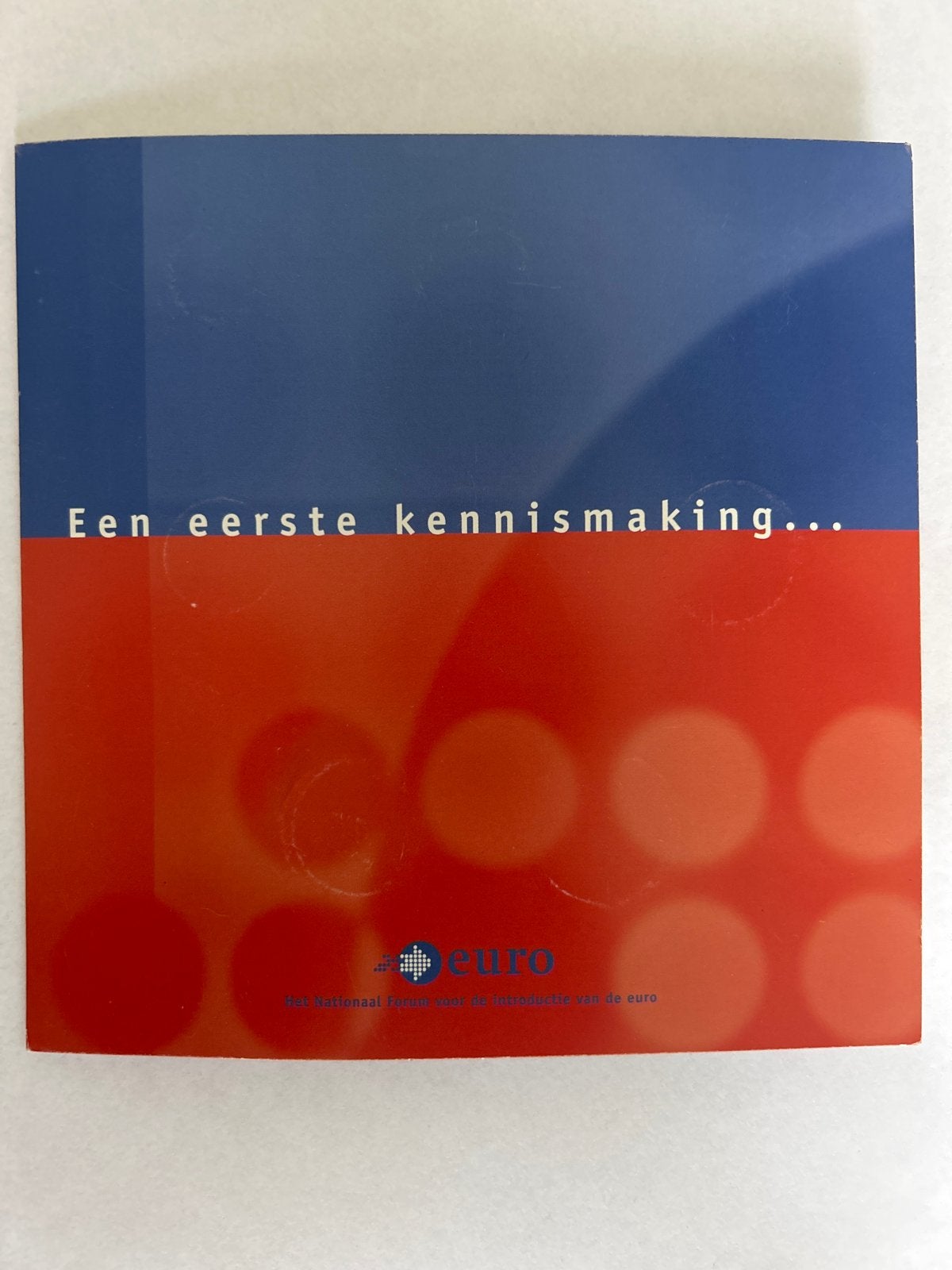 Eerste kennismaking euromunten - Nederland, Postzegels en Munten, Munten | Europa | Euromunten, Ophalen of Verzenden, Overige landen
